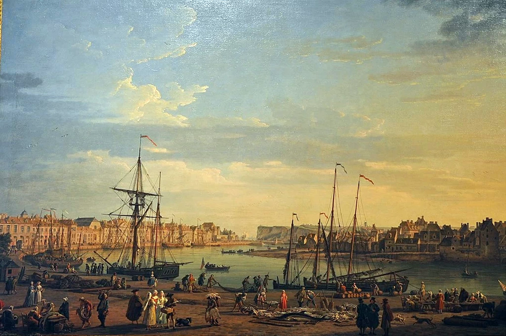  217-Veduta del Porto di Dieppe 